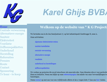 Tablet Screenshot of karelghijs.be